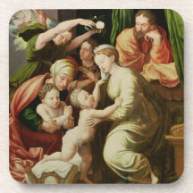 The Holy Family Drink Coasters