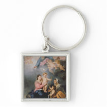 The Holy Family or The Virgin of Seville Keychain