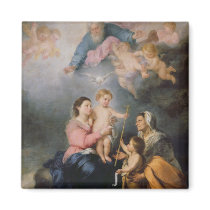 The Holy Family or The Virgin of Seville Refrigerator Magnet