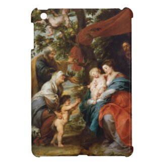 The Holy Family under the apple tree Rubens Paul iPad Mini Covers