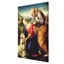 The Holy Family with a Lamb, 1507 canvas prints