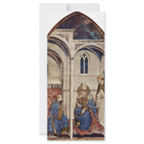 The Holy Meditating By Martini Simone Rack Card Template