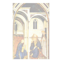 The Holy Meditating By Martini Simone Customized Stationery