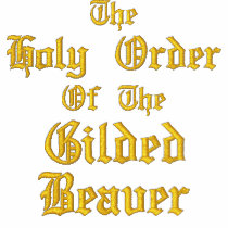 The Holy Order of the Gilded Beaver Polo embroidered shirts