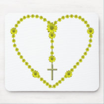 The Holy Rosary mousepads