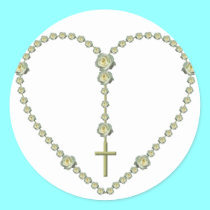The Holy Rosary stickers