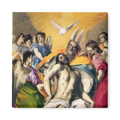 The Holy Trinity Magnet by KitteasGallery
