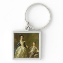 The Hon. Rachel Hamilton and her brother Keychains