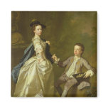 The Hon. Rachel Hamilton and her brother magnets