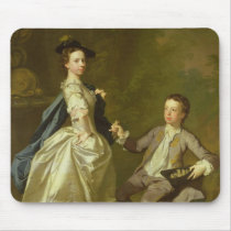 The Hon. Rachel Hamilton and her brother Mousepad