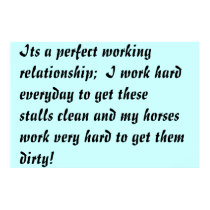 The Honest Truth 2 (about barn work)(stalls) posters by mdarabians The Honest Truth 2 (about barn work)(stalls) posters