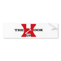 THE HOOK UP'S (PROMO LINE)... Bumper Sticker bumper stickers by urbanworkwear THE HOOK UP'S (PROMO LINE)... Bumper Sticker bumper stickers