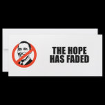 The Hope has faded Customized Rack Card