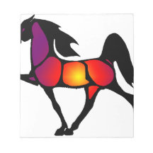 THE HORSE EVE NOTEPAD