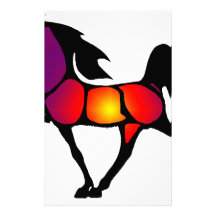 THE HORSE EVE PERSONALIZED STATIONERY