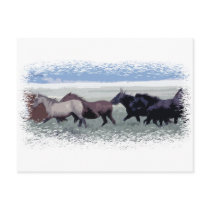 The Horse Herd postcards by HorseTeez The Horse Herd postcards