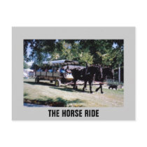 THE HORSE RIDE postcards by KABSANNIE THE HORSE RIDE postcards
