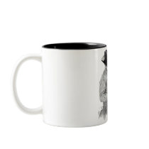 "THE HORSE TRAINER" in pencil, Mug by joyart "THE HORSE TRAINER" in pencil, Mug