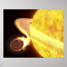 The hottest known planet in the Milky Way Posters