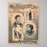 The Houdinis, 'Metamorphosis change in 3 seconds' Posters