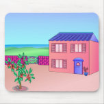 The house by the sea mousepad