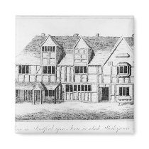 The House in Stratford-upon-Avon Refrigerator Magnet