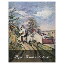 The House Of Dr. Gachet By Paul Cézanne Flyer