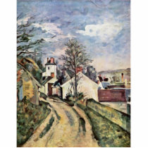 The House Of Dr. Gachet By Paul Cézanne Photo Cut Outs