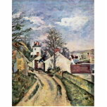 The House Of Dr. Gachet By Paul Cézanne Photo Cut Outs