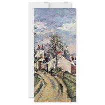 The House Of Dr. Gachet By Paul Cézanne Rack Card
