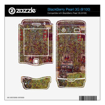 The House of Guard by Gustav Klimt BlackBerry Pearl 3G Decal