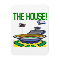 The House Rectangular Magnets