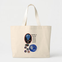 The Hubble Telescope and the Shuttle Canvas Bags