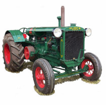 The Huber HK tractor Photo Cut Out