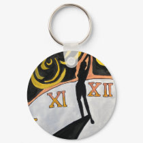 The Human Sundial Keychain