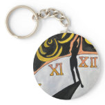 The Human Sundial Keychain