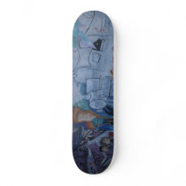 The human torch - skate board decks