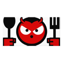 The Hungry Devil Photo Card