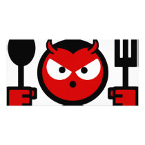 The Hungry Devil photo cards by creativebrain The Hungry Devil photo cards