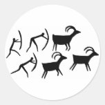 The Hunt-BW Stickers