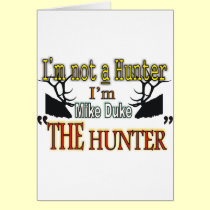 The Hunter Personalized (Mike) cards