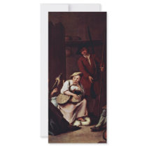 The Hunters And The Farmers By Longhi Pietro Rack Cards