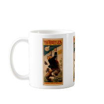 The Hustler, 'Always in the lead' Retro Theater Mug