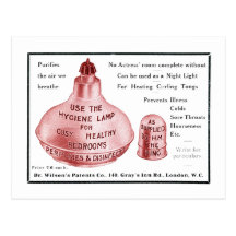 The Hygiene Lamp Postcard