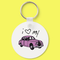 The 'I Love my Car' key-ring! keychains