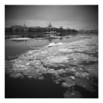 The ice has been broken photo print