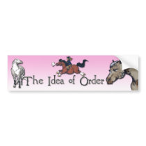 The Idea of Order Bumper Sticker bumper stickers