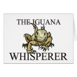 The Iguana Whisperer Greeting Card