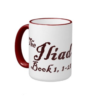 The Iliad mug