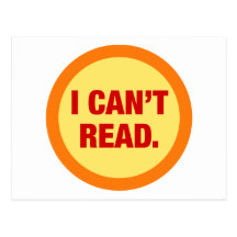 The Illiteracy Epidemic Postcard